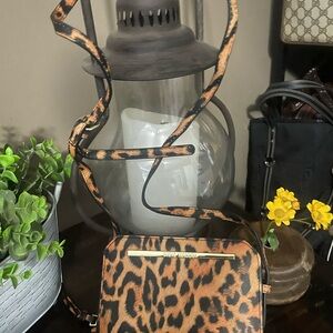 Steve Madden Leopard Print Crossbody Bag